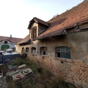 Exterior of historic industrial facility documented using 3D laser scanning