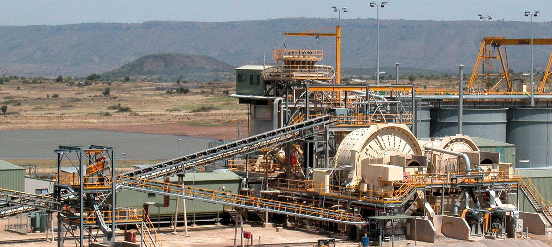 As-Built Drawings for Ore processing plants