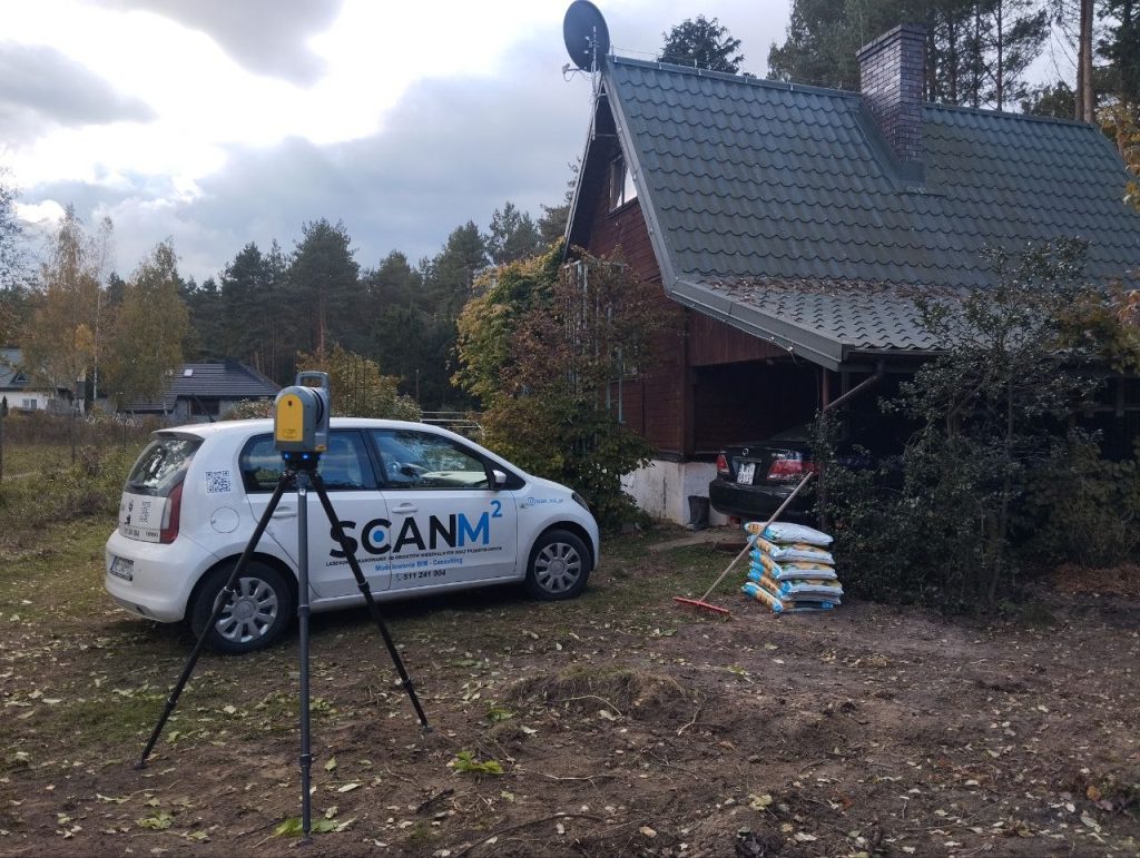 Inwentaryzacja budynku użyteczności publicznej – pomiar laserowy 3D