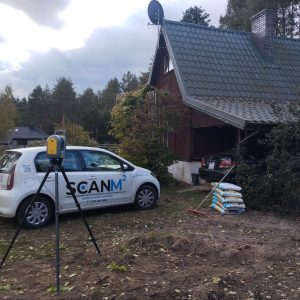 Inwentaryzacja budynku użyteczności publicznej – pomiar laserowy 3D