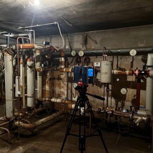 Inwentaryzacja obiektu technicznego – skanowanie instalacji