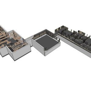 BIM model created from existing CAD documentation