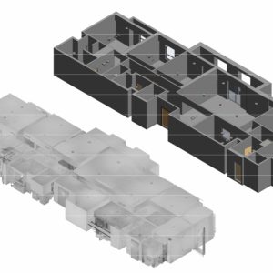 Existing building scan to BIM model for architectural documentation