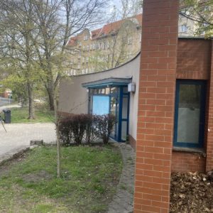 Skanowanie 3D pawilonu usługowego w Stargardzie