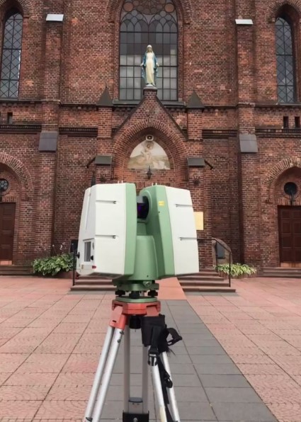 3D Laser Scanning for Churches and temples
