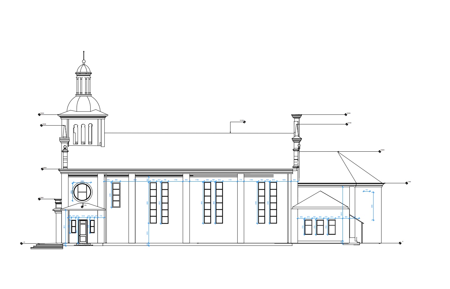 As-Built Drawings for Churches and temples