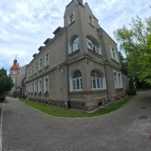 Dom Pomocy Społecznej w Szczecinie przed wykonaniem inwentaryzacji 3D