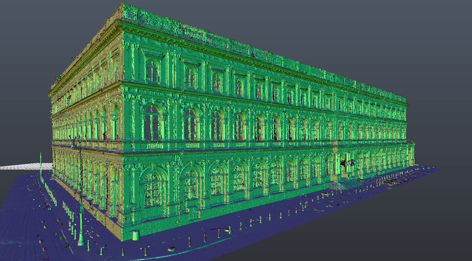Point Cloud Processing Services for Theaters and Museums