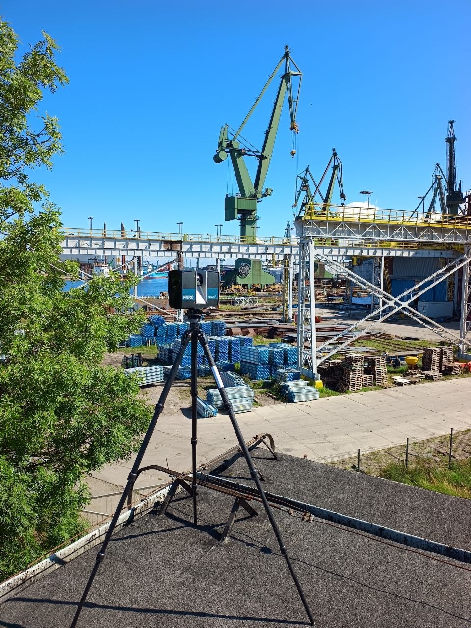 3D Laser Scanning for Warehouses