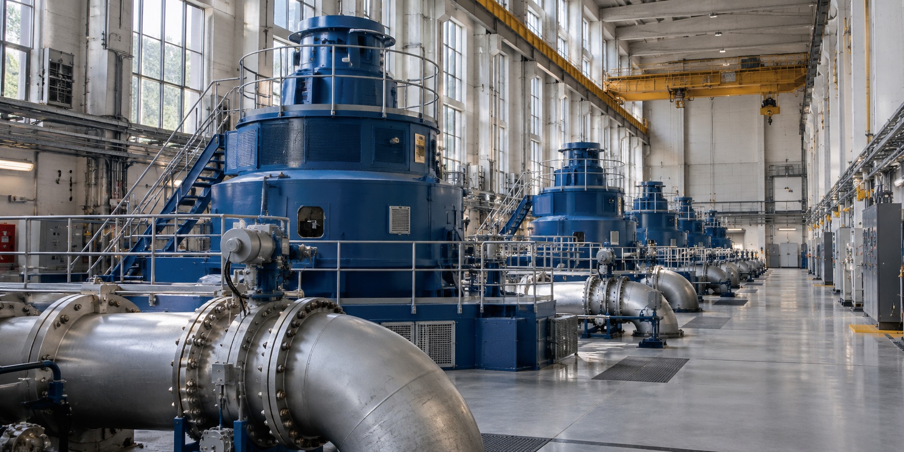 As-Built Drawings for Hydroelectric power station