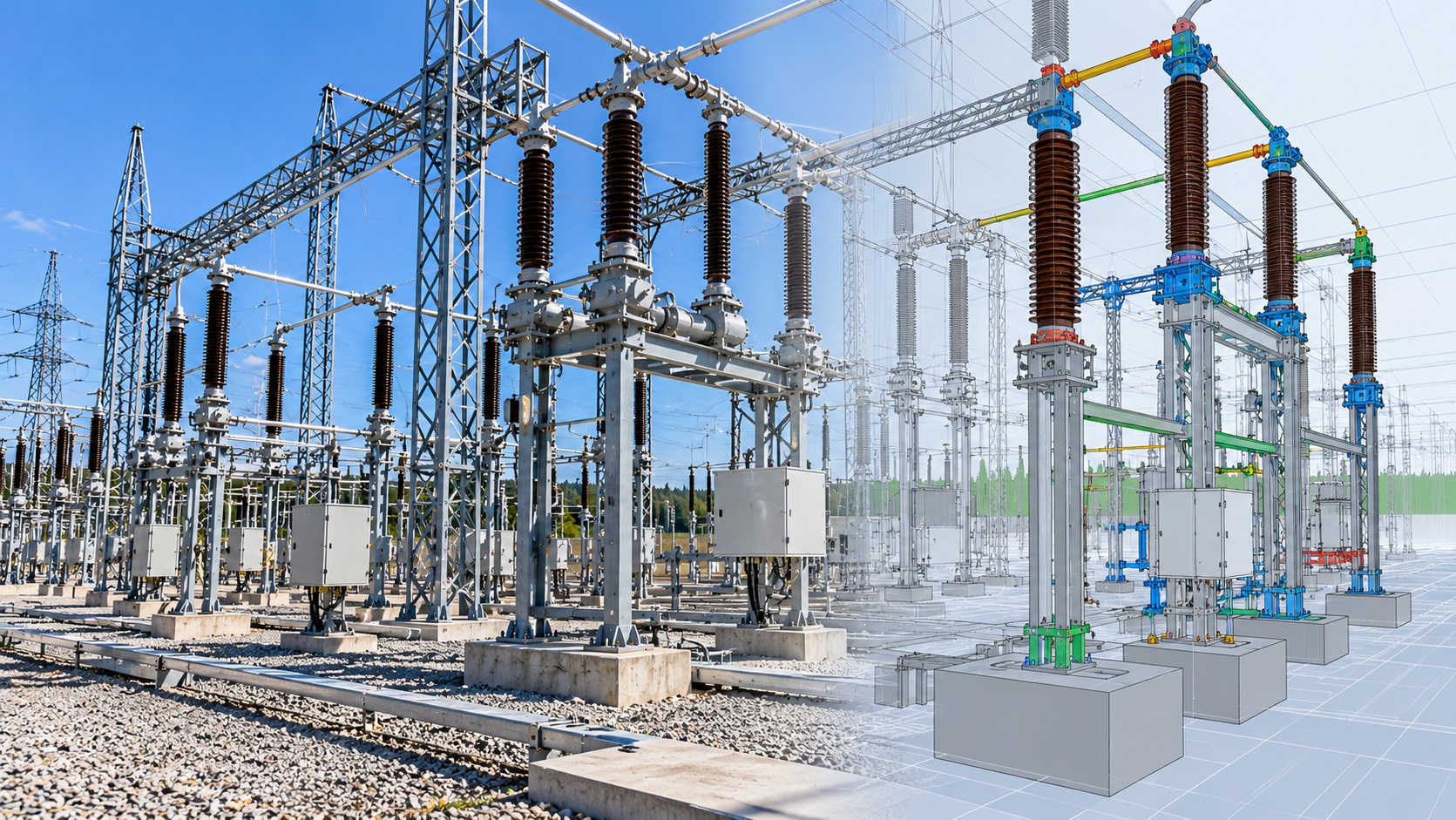 Scan to BIM for Open-type switchgears